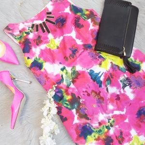 Ann Taylor Print Dress